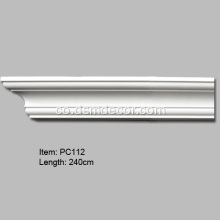 Molding di corona liscia in schiuma